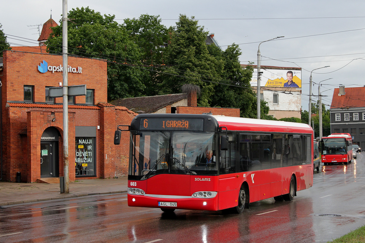 Литва, Solaris Urbino II 12 № 603