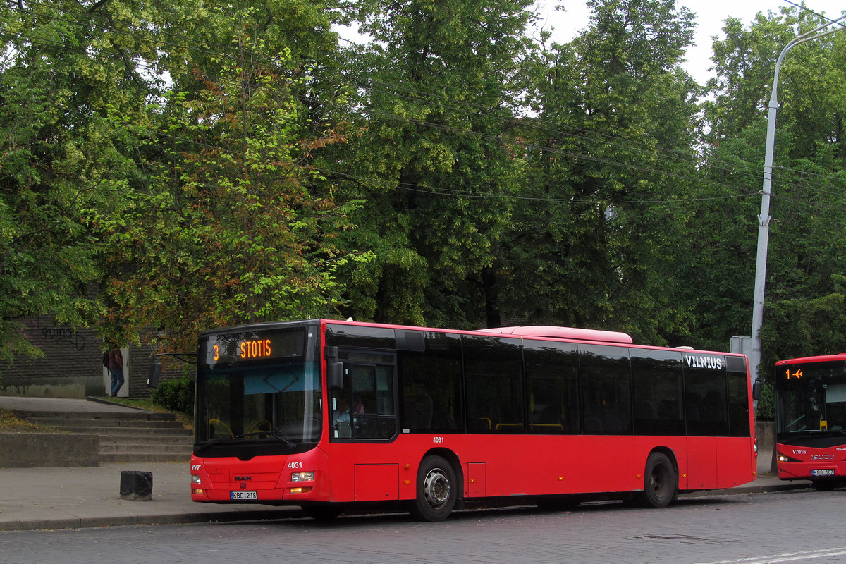 Литва, MAN A21 Lion's City NL273 № 4031