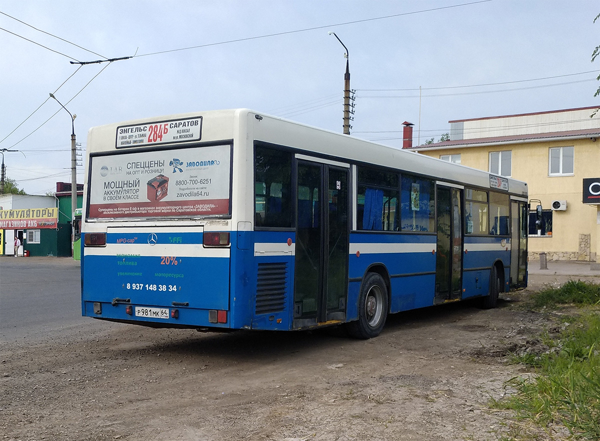 Саратовская область, Mercedes-Benz O405N № Р 981 МК 64