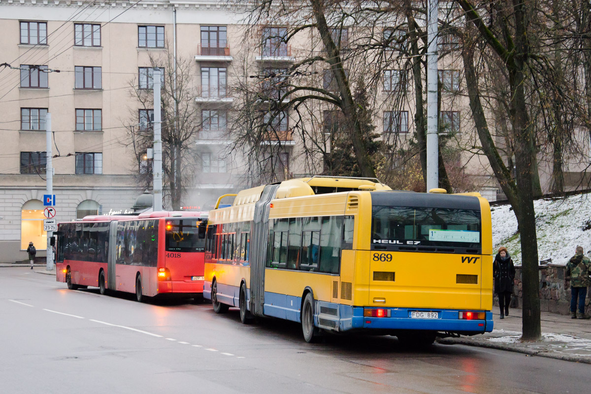 Литва, Heuliez GX417 GNV № 869