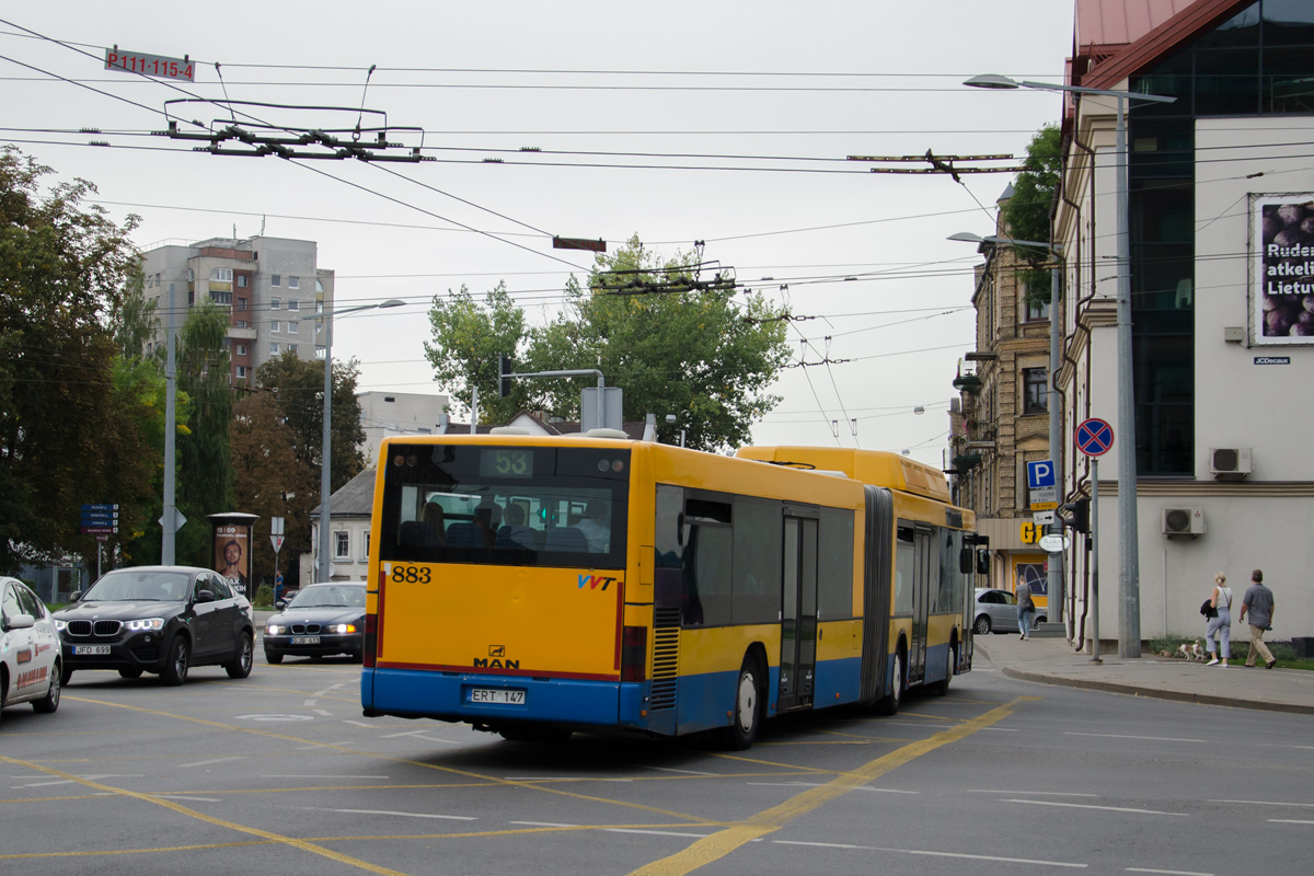 Литва, MAN A23 NG313 CNG № 883