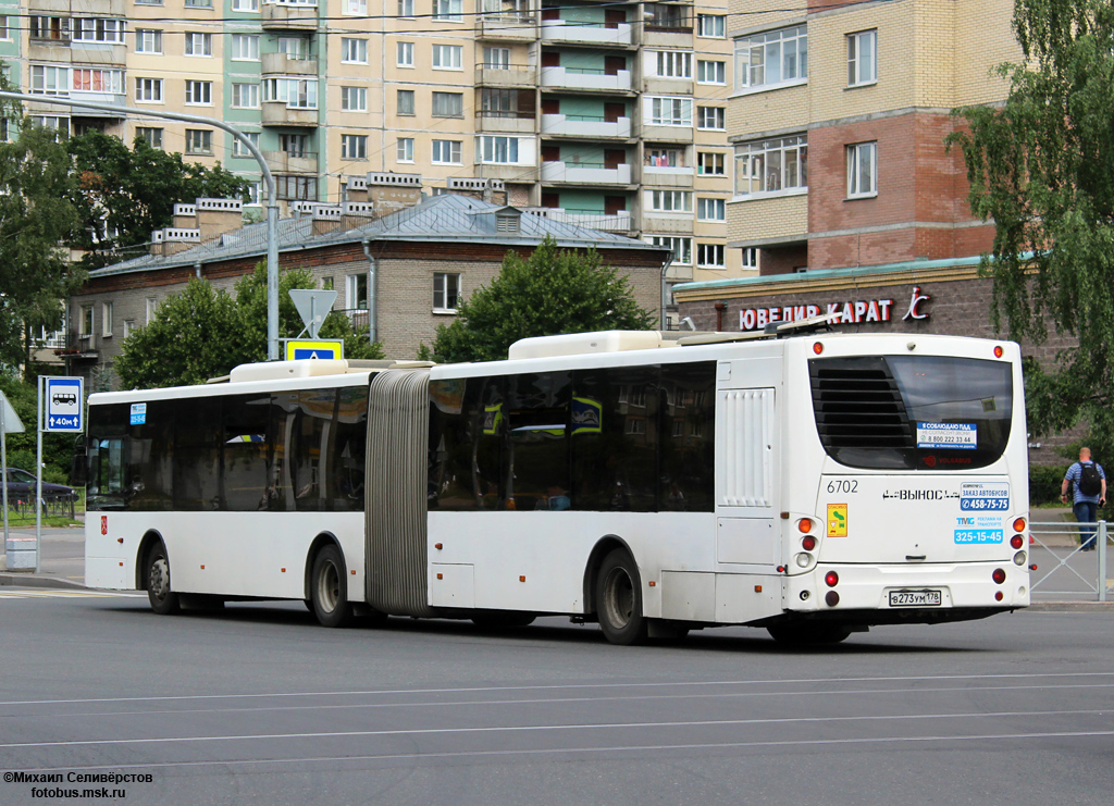Санкт-Петербург, Volgabus-6271.00 № 6702