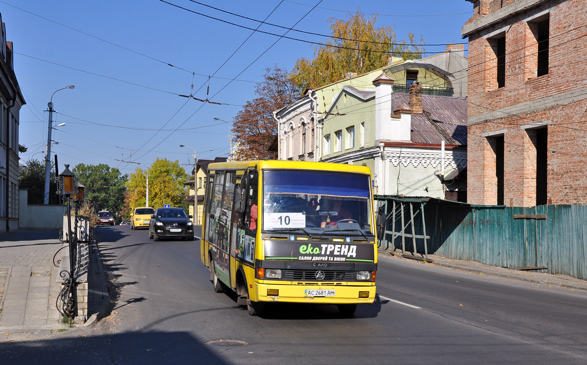 Volinskaya region, BAZ-A079.14 "Prolisok" # AC 2681 AM