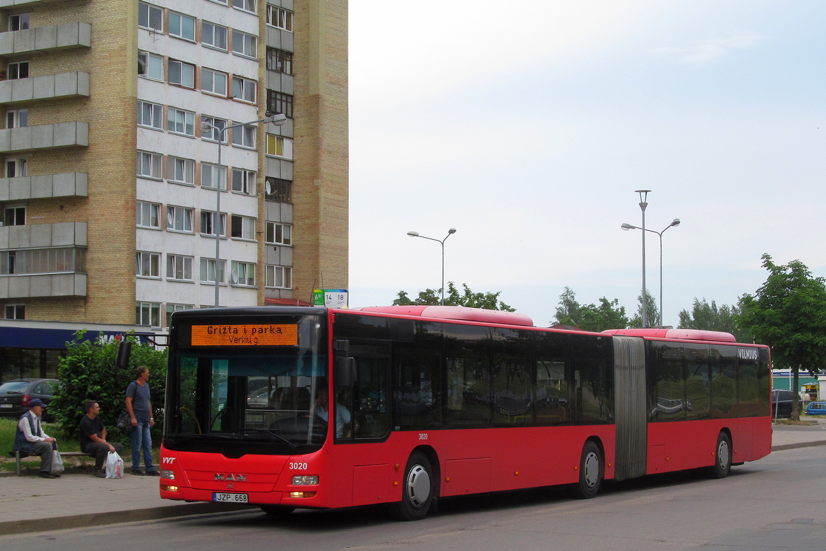 Литва, MAN A23 Lion's City GL NG313 № 3020