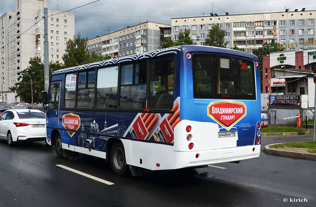 Санкт-Петербург, ПАЗ-320402-05 "Вектор" № В 448 ВМ 198