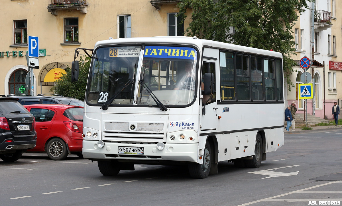 Ленинградская область, ПАЗ-320402-05 № Х 507 НО 47