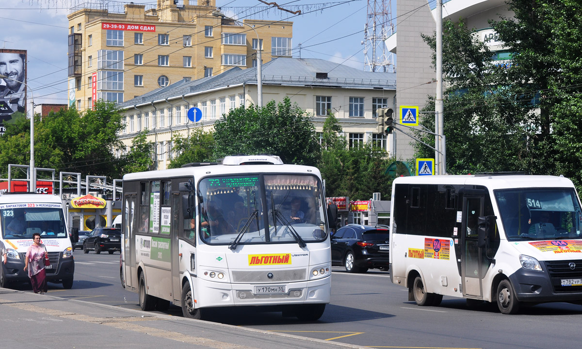 Омская область, ПАЗ-320414-14 "Вектор" № 7562