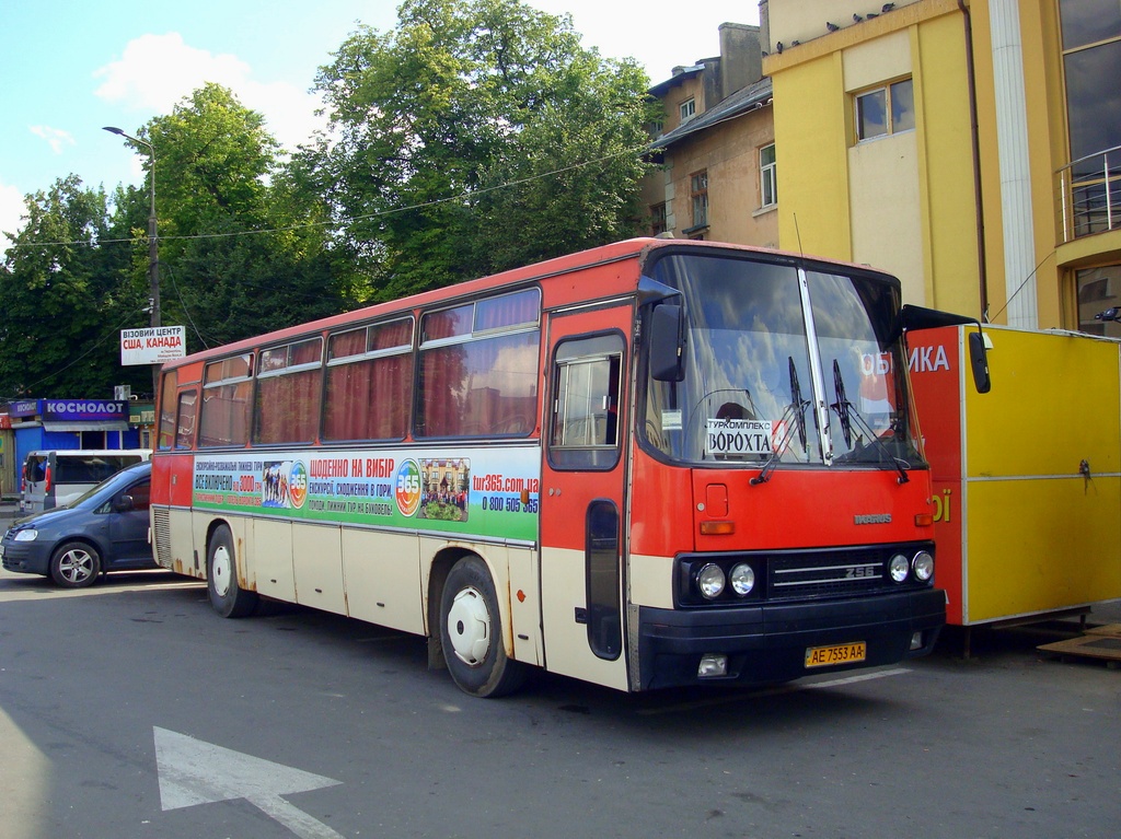 Ivano-Frankovsk region, Ikarus 256.54 # AE 7553 AA