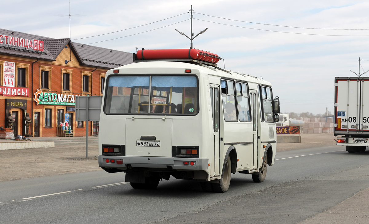 Томская вобласць, ПАЗ-32054 № К 993 ЕЕ 70