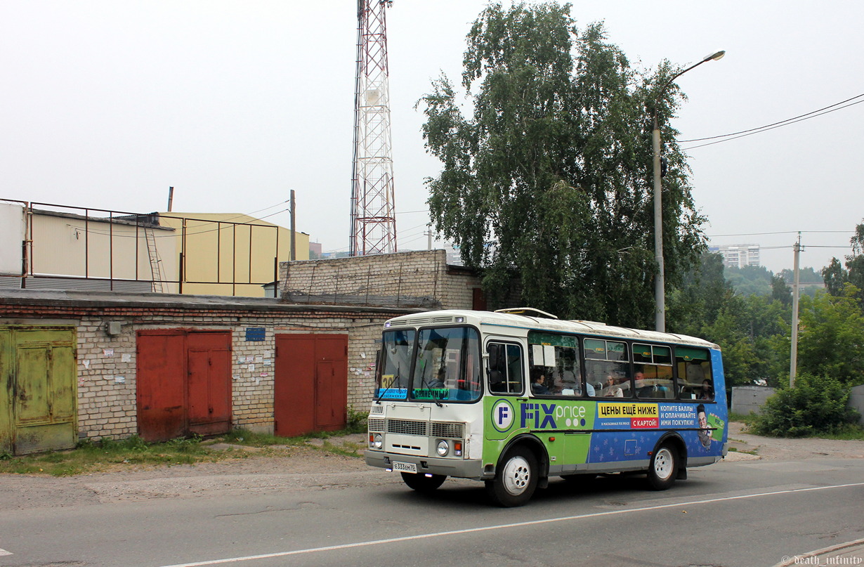 Томская область, ПАЗ-32054 № Е 333 ЕМ 70