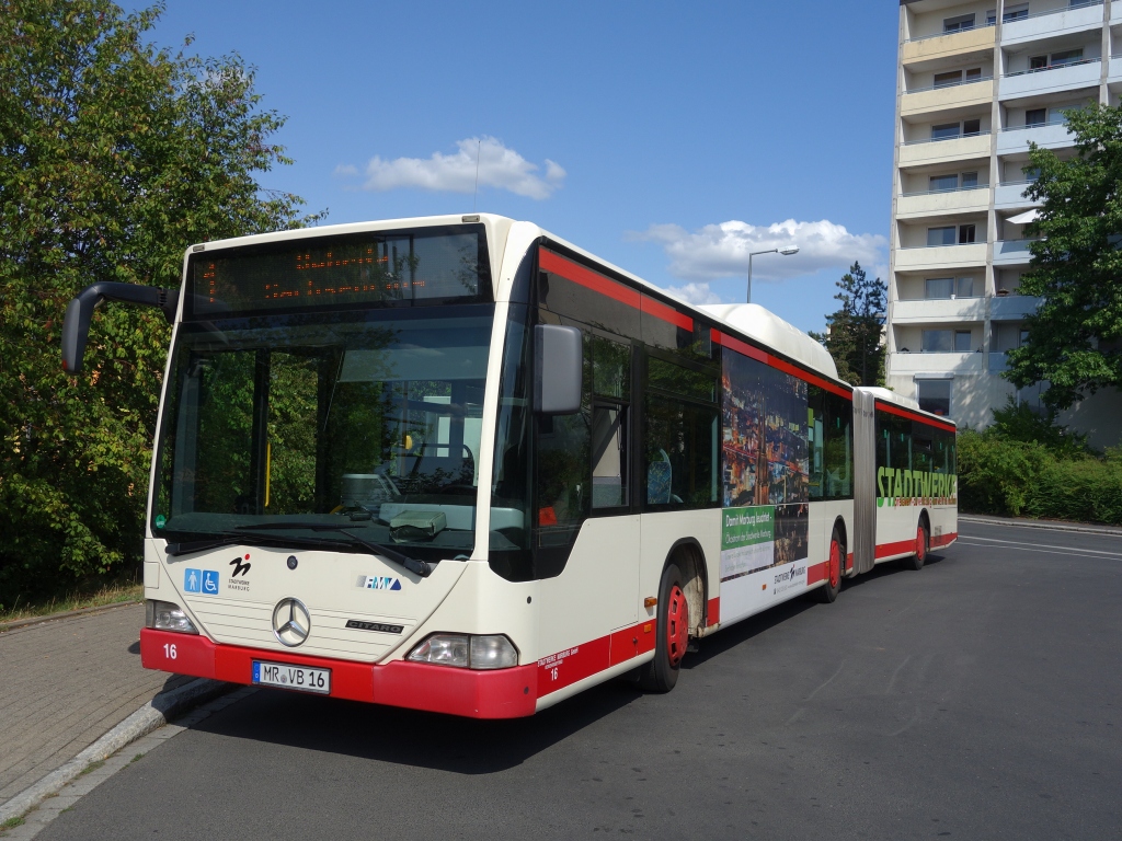 Гессен, Mercedes-Benz O530G Citaro G CNG № 16