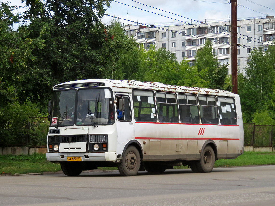 Кировская область, ПАЗ-4234 № АК 482 43