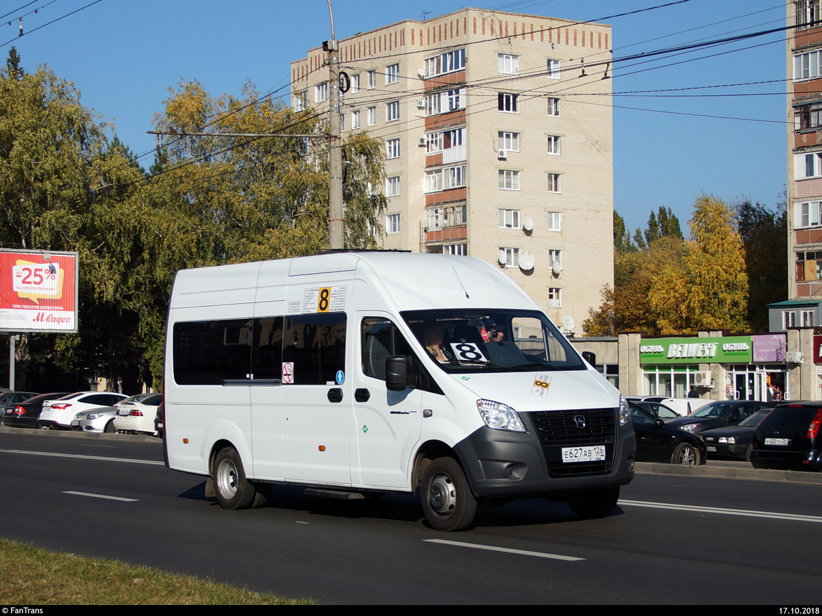 Ставропольский край, ГАЗ-A65R35 Next № Е 627 АВ 126
