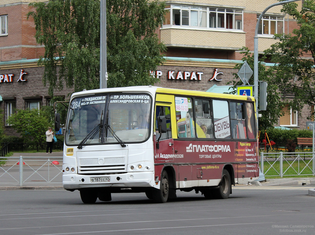 Санкт-Петербург, ПАЗ-320402-03 № 167