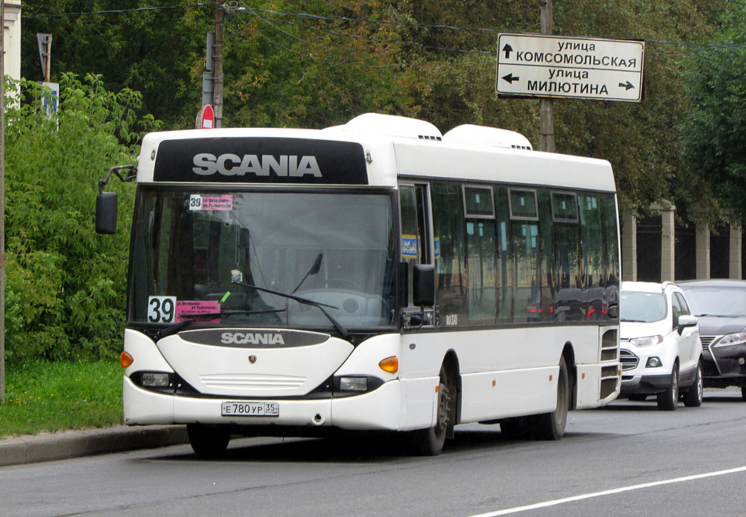 Вологодская область, Scania OmniLink I (Скания-Питер) № Е 780 УР 35