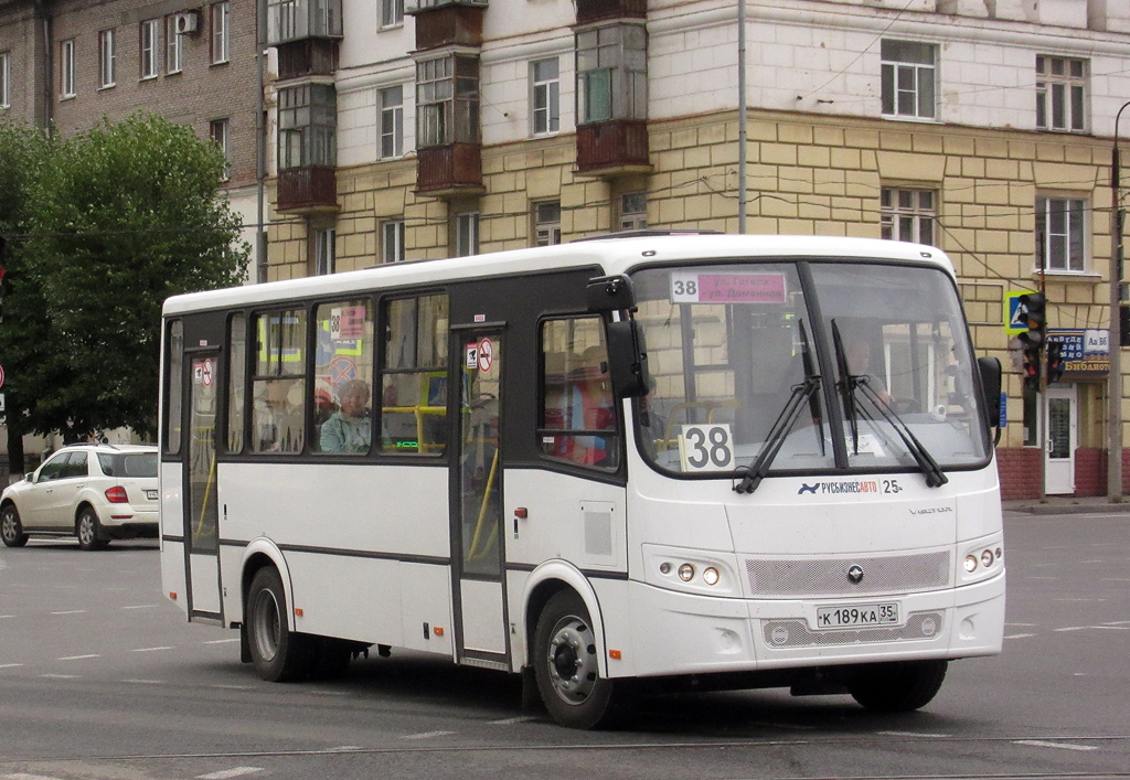 Вологодская область, ПАЗ-320412-05 "Вектор" № К 189 КА 35