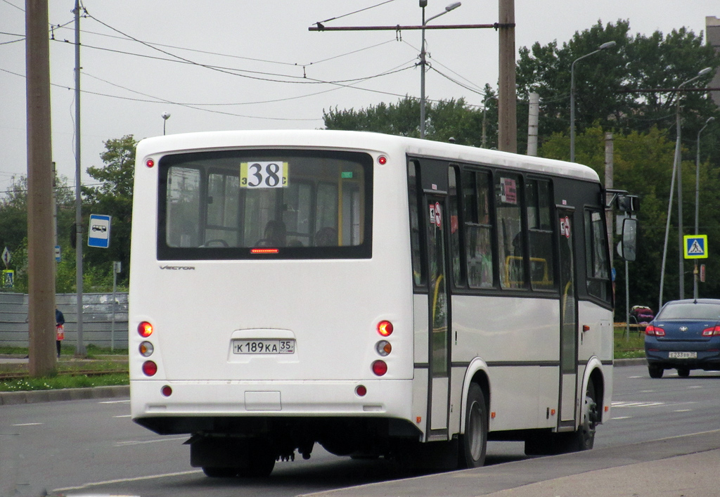 Вологодская область, ПАЗ-320412-05 "Вектор" № К 189 КА 35