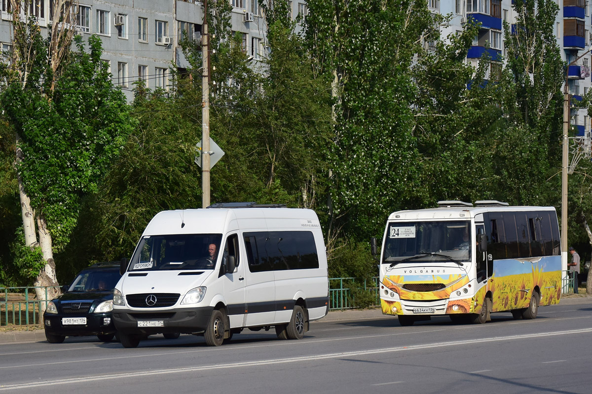 Волгоградская область, Луидор-22360C (MB Sprinter) № С 221 НЕ 34; Волгоградская область, Volgabus-4298.G8 № 159