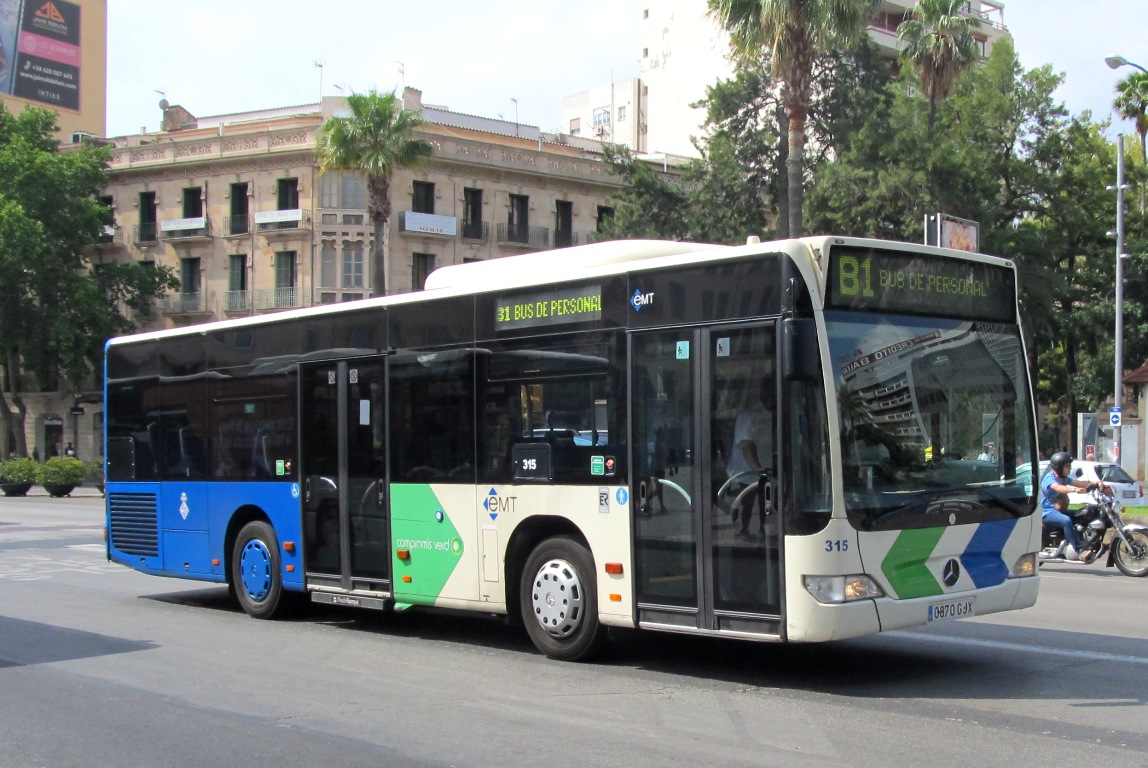 Іспанія, Mercedes-Benz O530K Citaro K № 315