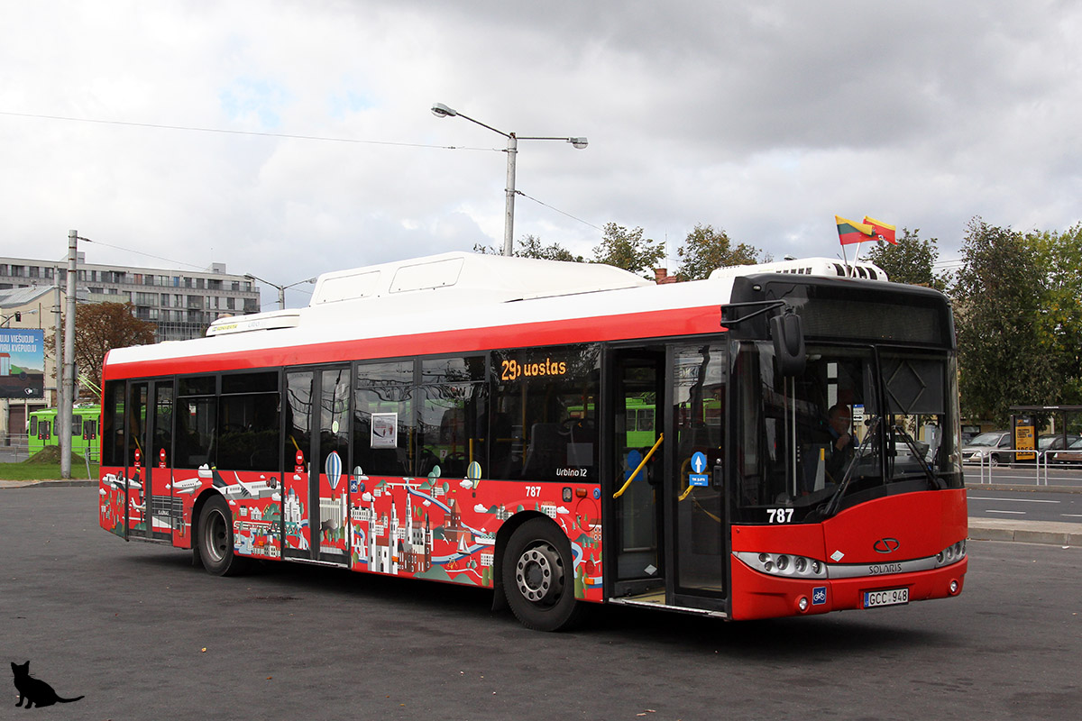 Литва, Solaris Urbino III 12 CNG № 787