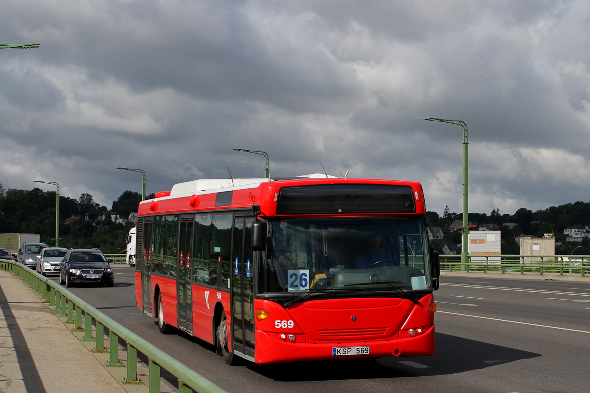 Литва, Scania OmniCity II № 569