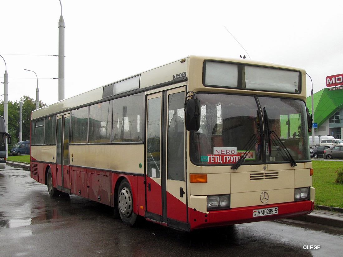 Minsk region, Mercedes-Benz O405 № АМ 0289-5