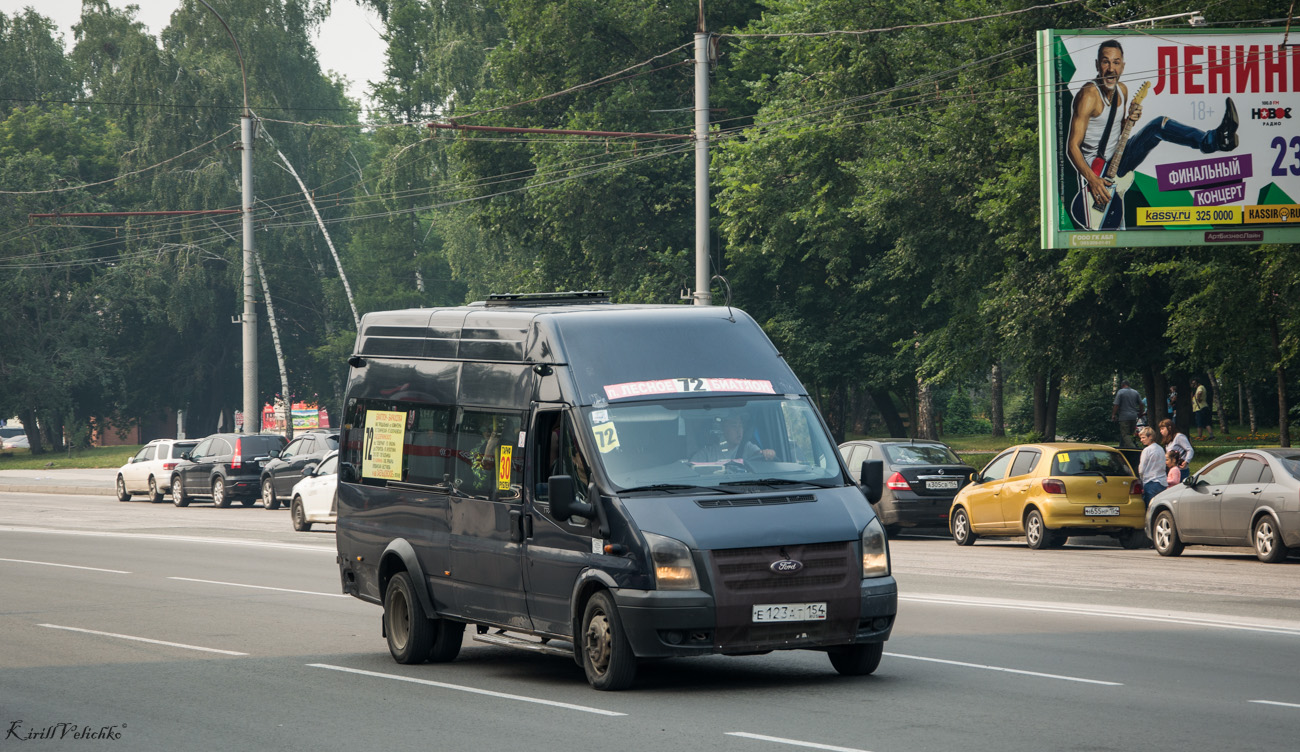 Новосибирская область, Нижегородец-222709  (Ford Transit) № Е 123 АТ 154