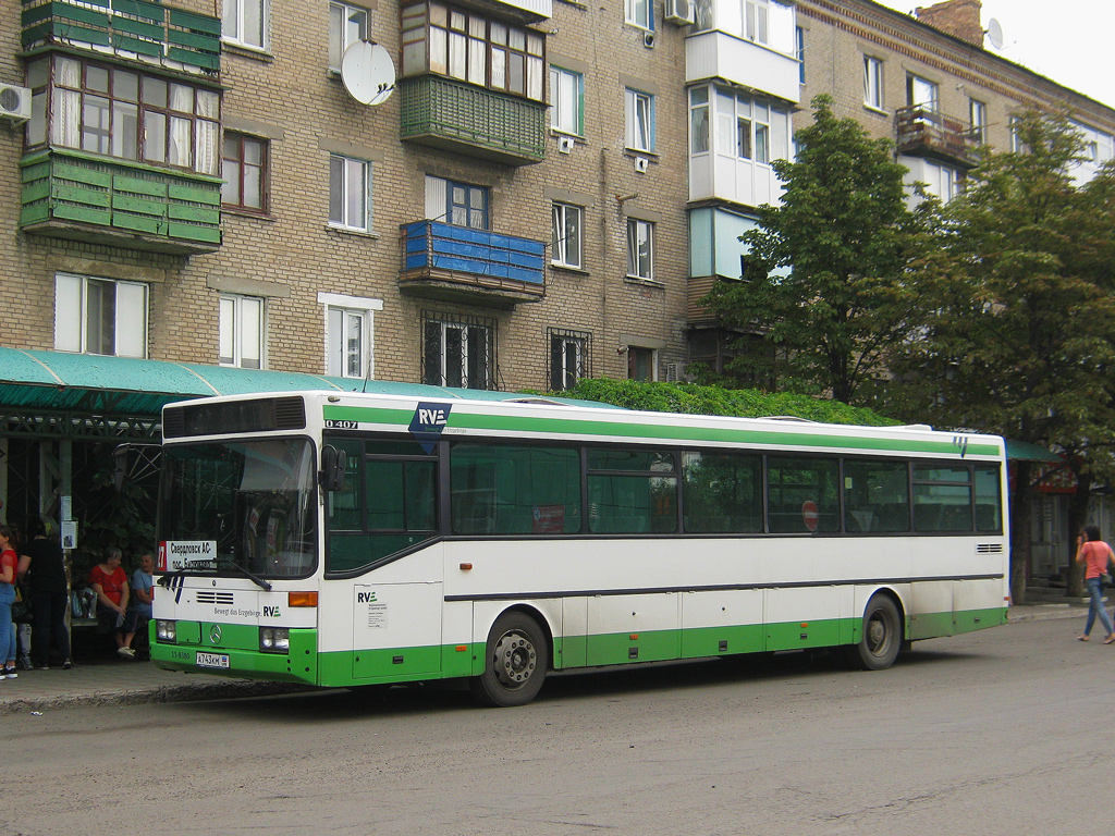 Луганская область, Mercedes-Benz O407 № А 743 КМ LPR — Фото — Автобусный  транспорт