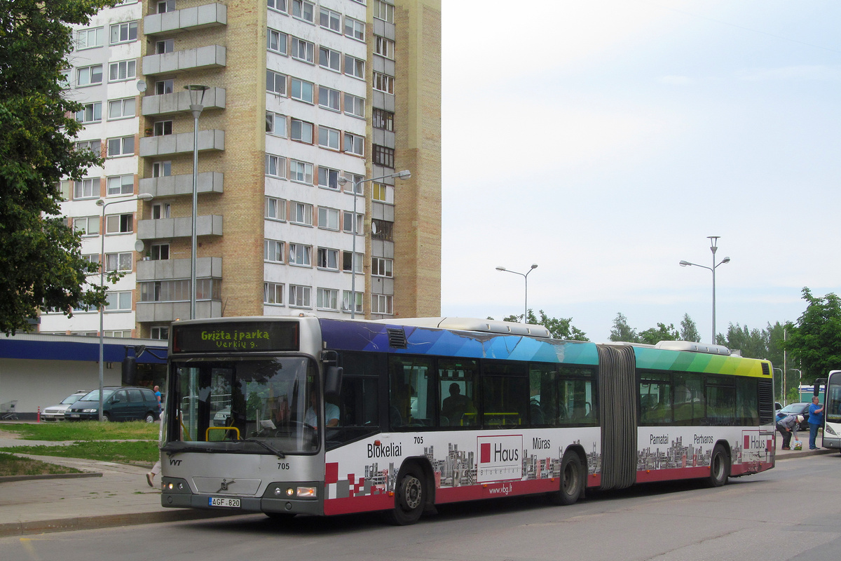 Литва, Volvo 7700A № 705