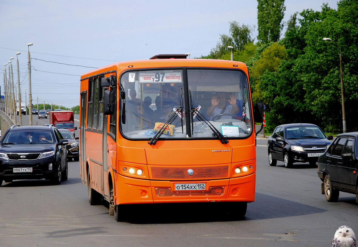 Нижегородская область, ПАЗ-320414-05 "Вектор" № О 154 ХХ 152