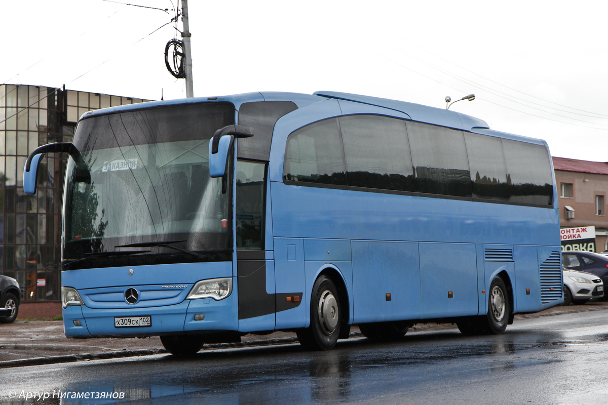 Башкортостан, Mercedes-Benz Travego II 15RHD № Х 309 СК 102 — Фото —  Автобусный транспорт