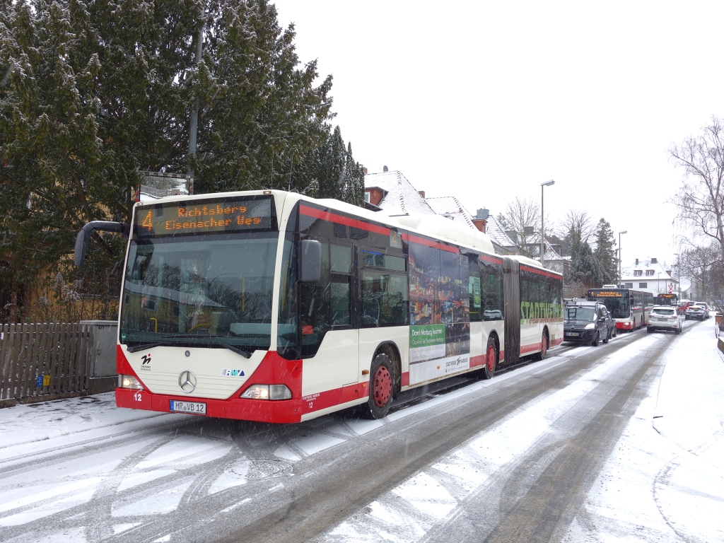 Гессен, Mercedes-Benz O530G Citaro G CNG № 12