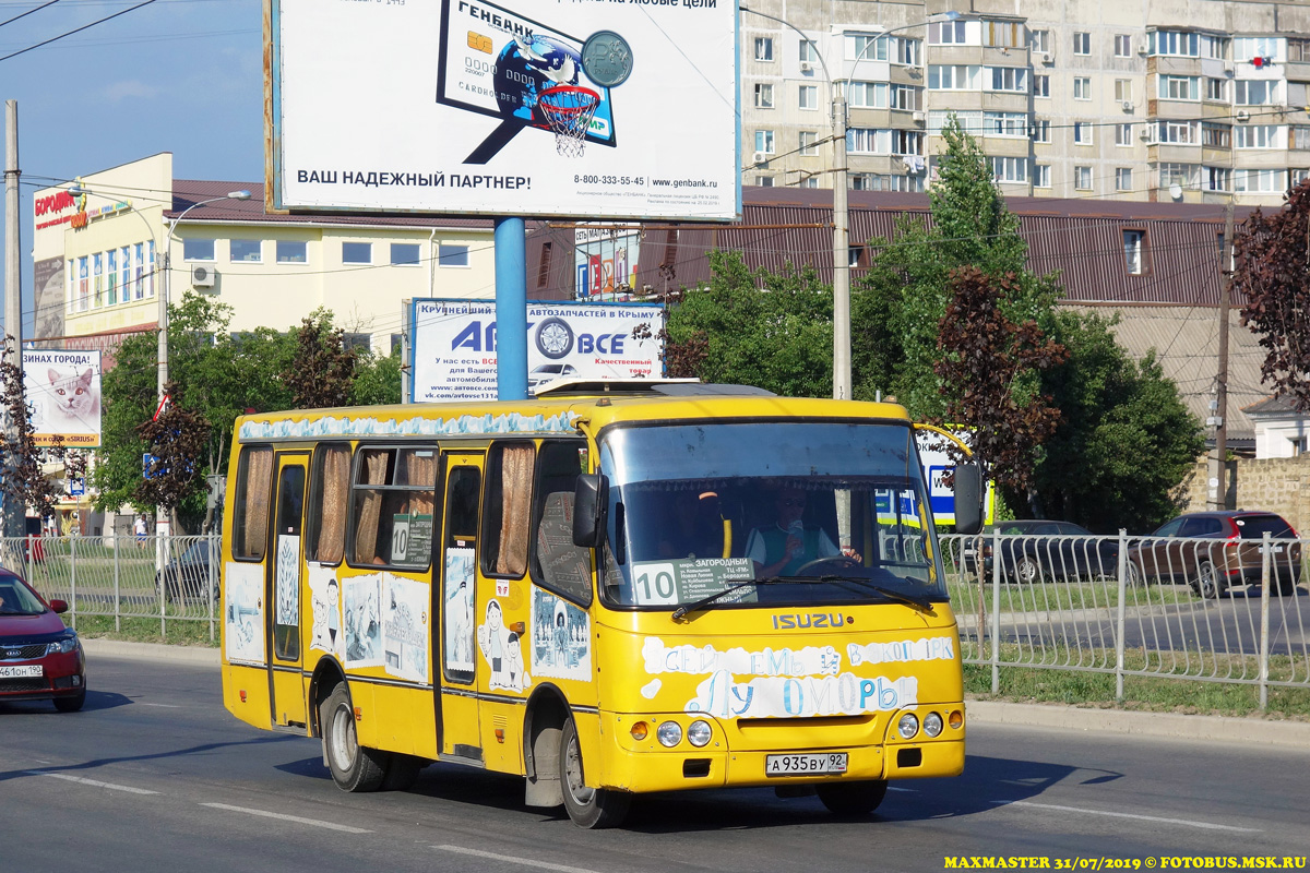 Республика Крым, Богдан А09201 № А 935 ВУ 92