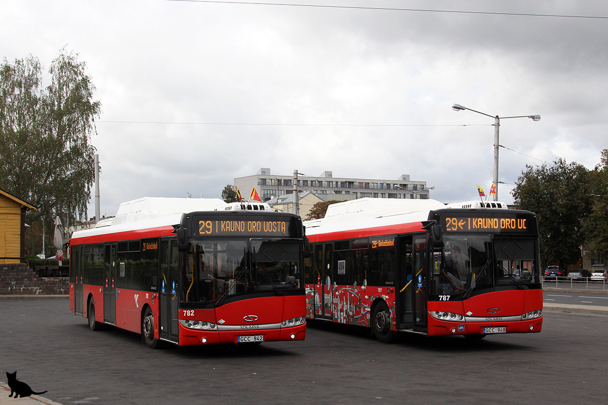 Литва, Solaris Urbino III 12 CNG № 782