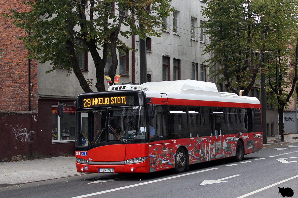 Литва, Solaris Urbino III 12 CNG № 783