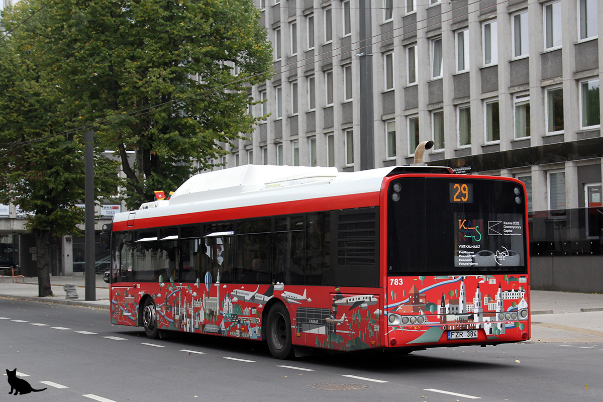 Литва, Solaris Urbino III 12 CNG № 783