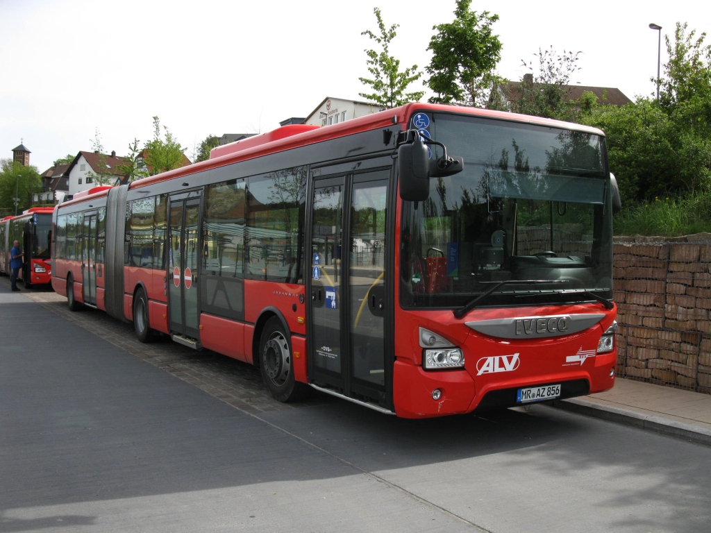 Гессен, IVECO Urbanway 18M № MR-AZ 856