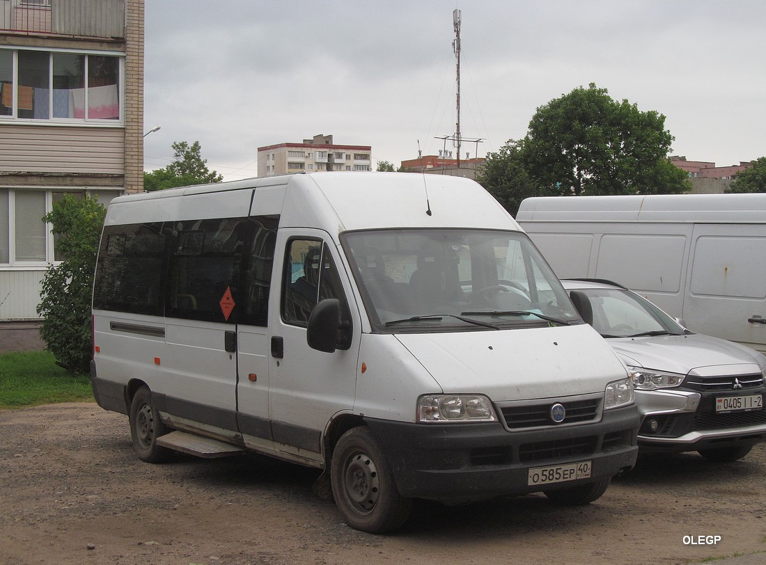 Калужская область, FIAT Ducato 244 CSMMC-RLL, -RTL № О 585 ЕР 40