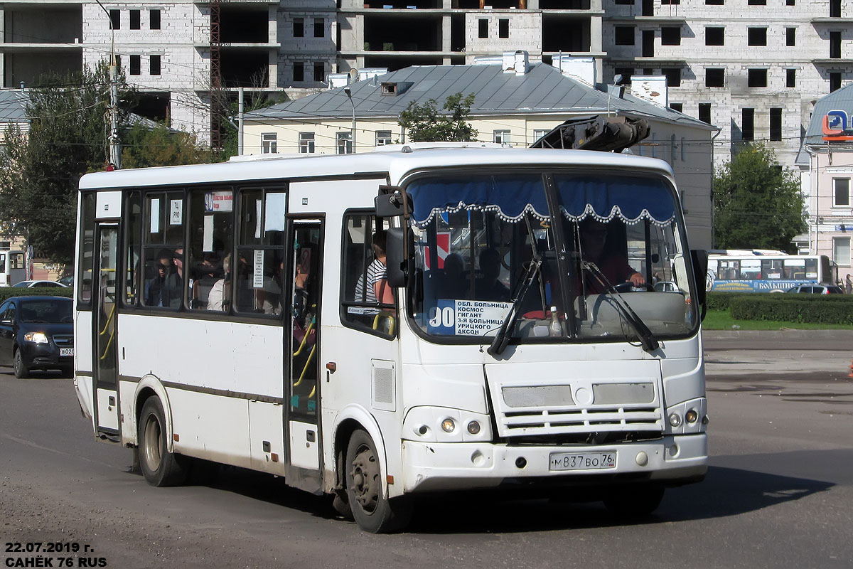 Ярославская область, ПАЗ-320412-04 № М 837 ВО 76