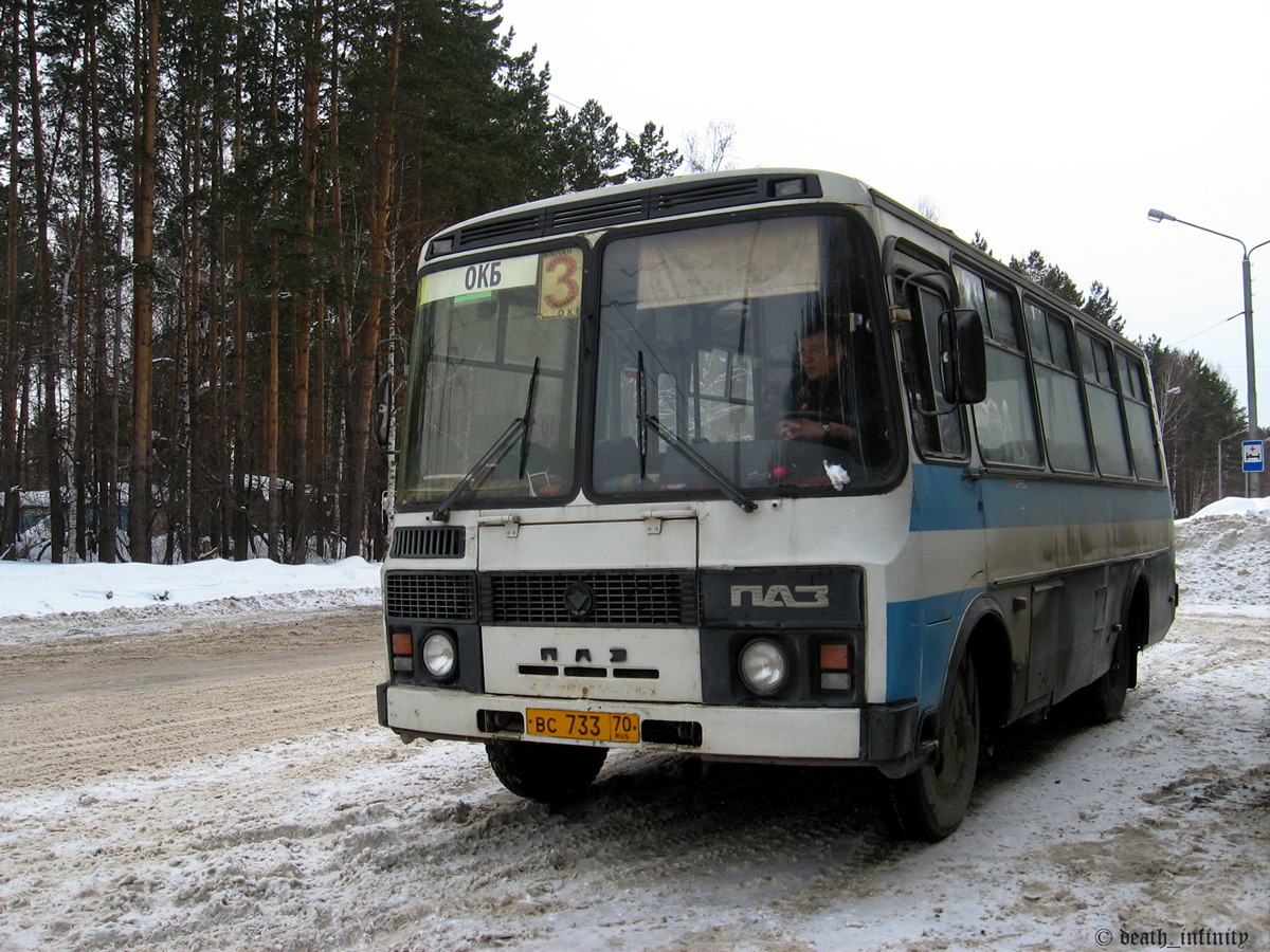 Томская область, ПАЗ-32051-110 № ВС 733 70