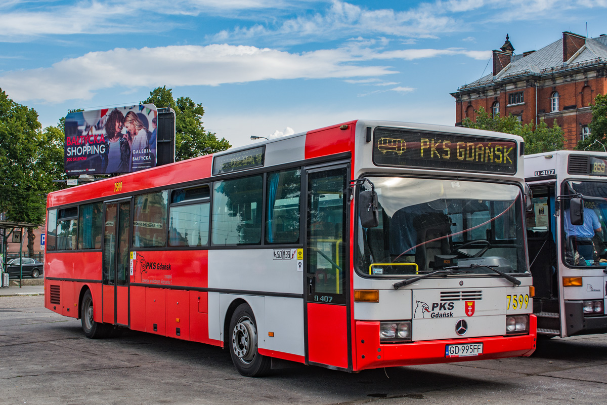 Польша, Mercedes-Benz O407 № 7599