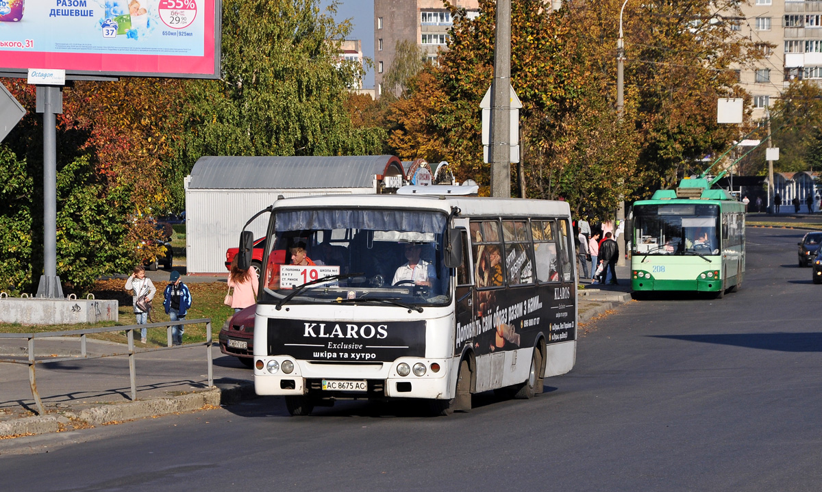 Волынская область, Богдан А09212 № AC 8675 AC