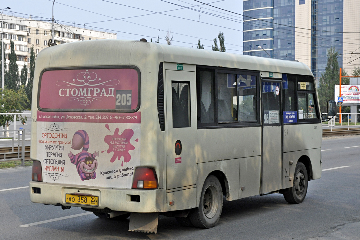 Алтайский край, Hyundai County SWB C08 (РЗГА) № АО 358 22