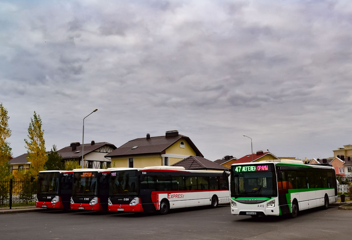 Astana, IVECO Urbanway 12M (SaryarkaAvtoProm) č. A412