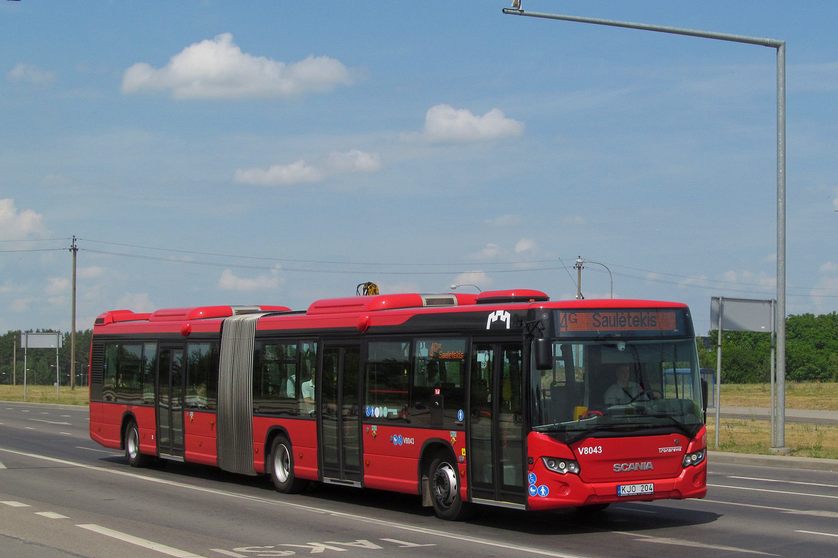 Lithuania, Scania Citywide LFA # V8043