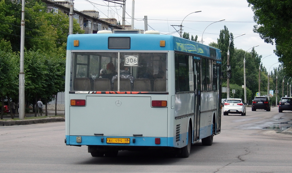 Lipetsk region, Mercedes-Benz O405 č. АС 494 48