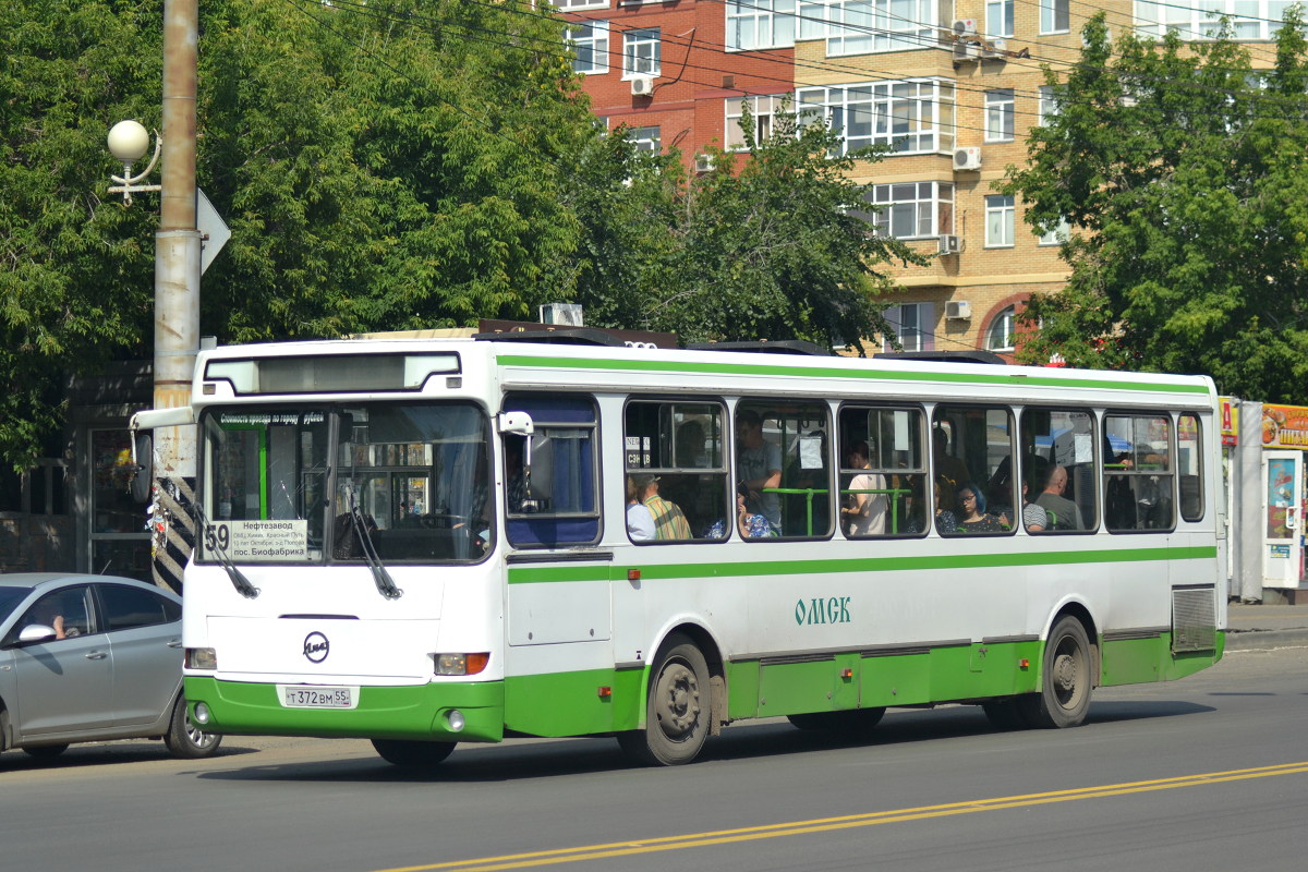 Омская область, ЛиАЗ-5256.40 № Т 372 ВМ 55 — Фото — Автобусный транспорт