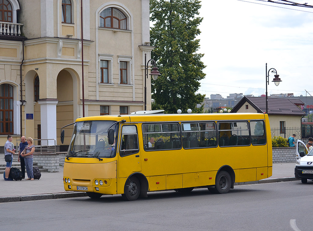 Волынская область, Богдан А092 (Y99-C53) № AC 0738 CA
