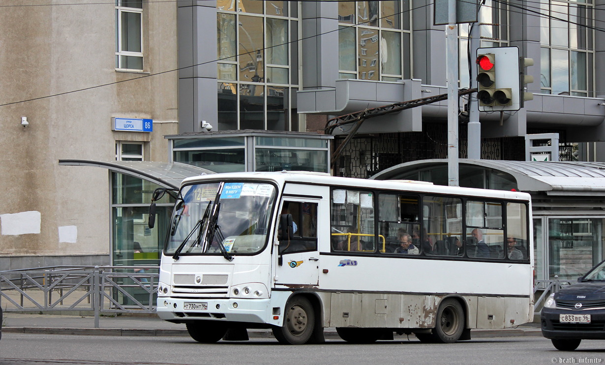 Свердловская область, ПАЗ-320402-03 № Т 730 НТ 96