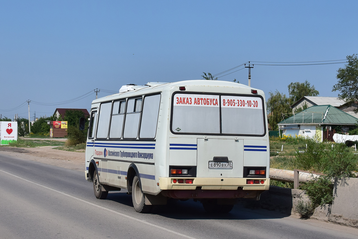 Волгоградская область, ПАЗ-32053 № Е 890 ВХ 30